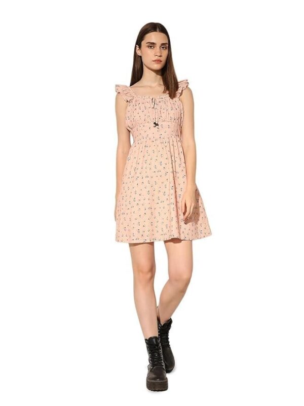 Women’s Cotton A-Line Mini Dress