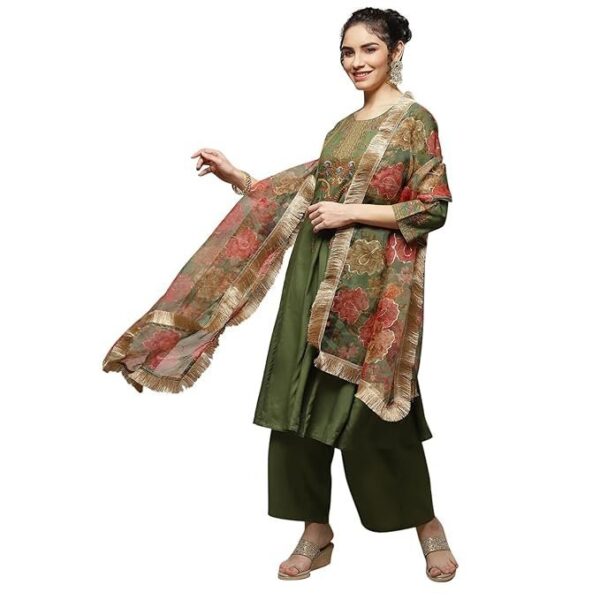 Women’s Rayon Anarkali Suit Set